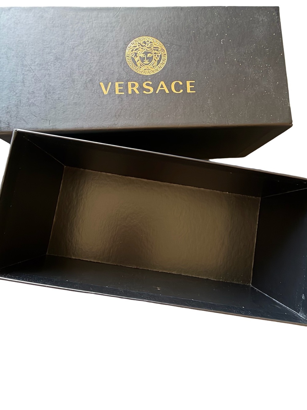 Versace Black and Gold Eyewear Box